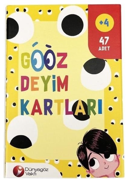 Göz Deyim Kartları 47 Adet 4+ Yaş