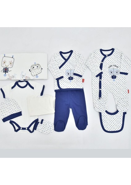 Robot Işlemeli 10'lu Set