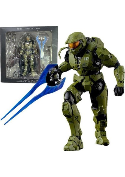Halo 5 Master Chief Halo 1/12 Hareketli Model (Yurt Dışından)
