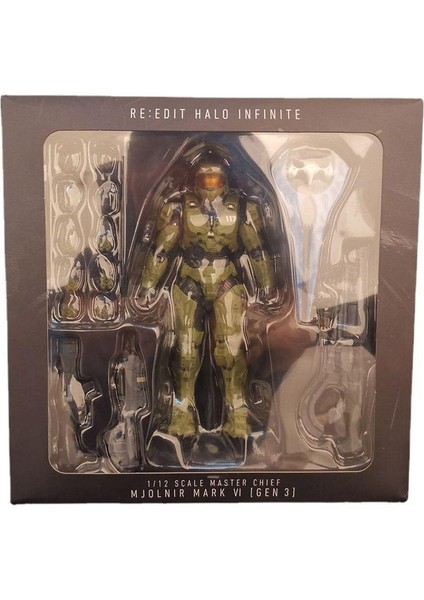 Halo 5 Master Chief Halo 1/12 Hareketli Model (Yurt Dışından) fiyatları