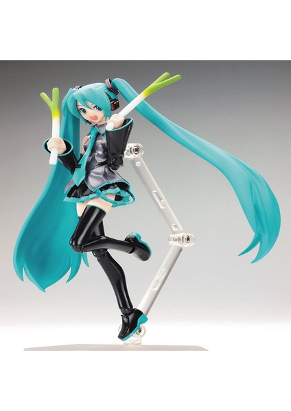 Hatsune Miku FIGMA014 Eklemli Hareketli Karakter Modeli 16CM (Yurt Dışından) modelleri