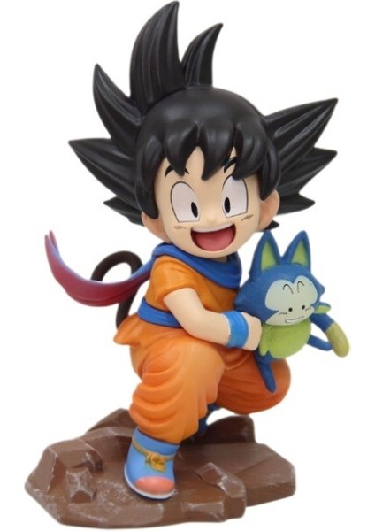 Dragon Ball Çocukluk Goku Karakter Modeli 10CM (Yurt Dışından)