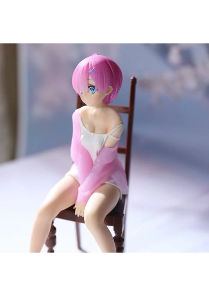 Re:zero - Pembe Pijamalarla Farklı Bir Dünya Başlatmak Rem 20CM (Yurt Dışından)