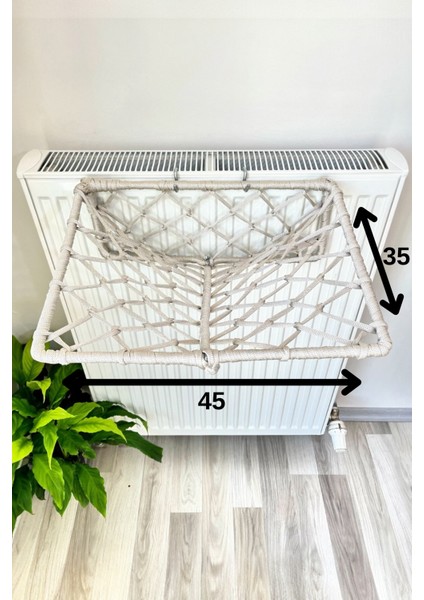 Katlanır Kedi Köpek Kalorifer Üstü Yatak, El Yapımı Kedi Köpek Radyatör Hamağı, 45CM*35CM indirimleri