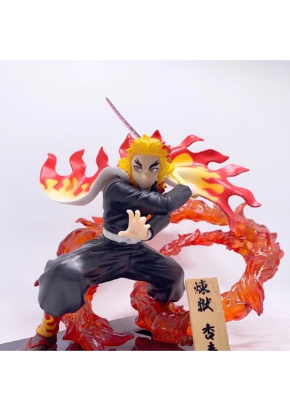 Demon Slayer: Kimetsu No Yaiba Savaş Versiyonu Rengoku Shinjuro 20CM (Yurt Dışından) fırsatları
