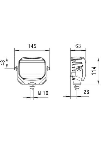 Off-Road LED Lamba 12V-24V Power Beam 1500 1GA996288-121 fiyatları