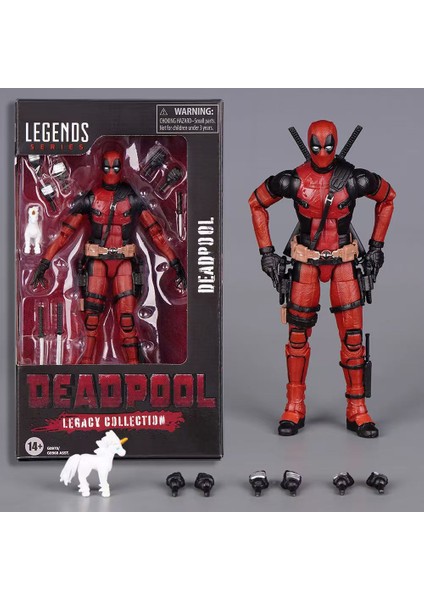 Yamaguchi Deadpool Hareketli Model 16CM (Yurt Dışından)