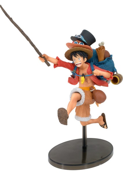 One Piece Sırt Çantası Luffy Karakter Modeli 20CM (Yurt Dışından)
