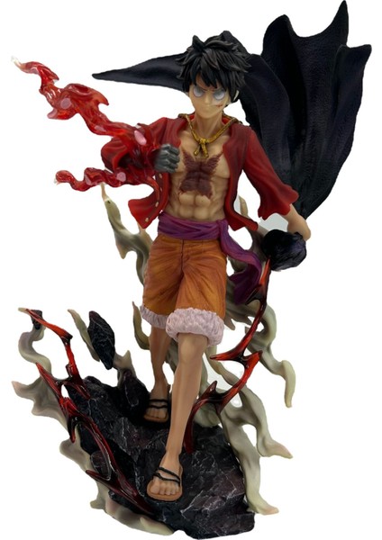 One Piece Gk Rezonans Ryu Sakura Luffy 27CM (Yurt Dışından)