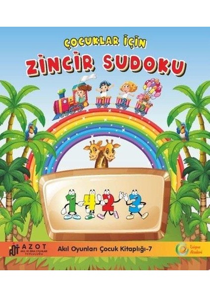 Çocuklar Için Zincir Sudoku Akıl Oyunları Çocuk Kitaplığı 7