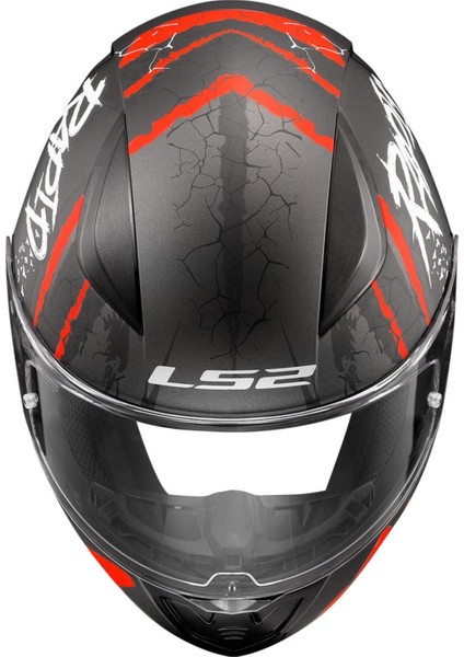 Rapid 2 Raven Mat Siyah- Beyaz - Kırmızı Motosiklet Kask ( Xl ) Beden modelleri
