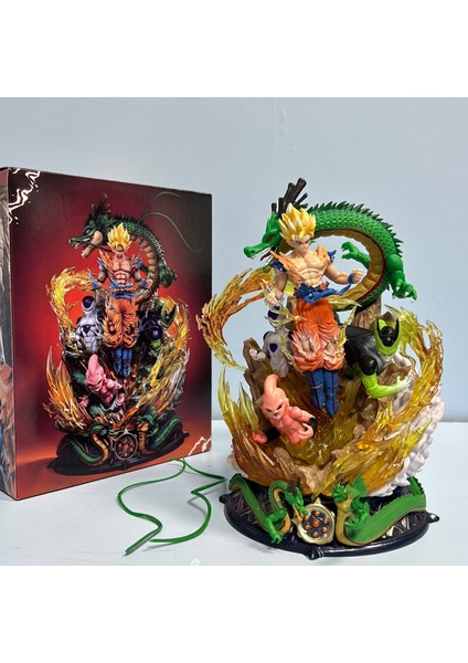 Dragon Ball Saiyan Gk6. Yıl Dönümü Goku Sarufree Sabuu Sahne Heykeli 20CM (Yurt Dışından) fiyatları