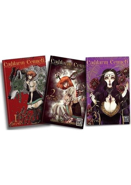 Cadıların Cenneti Seti 3 Kitap Takım