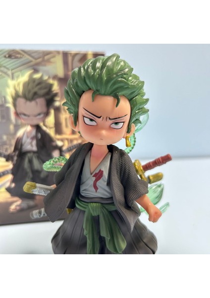 One Piece Çizgi Film Versiyonu Zoro Model 15CM (Yurt Dışından) modelleri