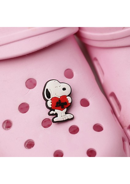 Snoopy Terlik Süsü Jibbitz Aksesuar