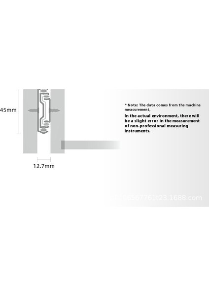 Çekmece Kızakları Dolap Gardırop Çekme Rayı Üç Bölümlü Kalınlaştırılmış Kızak Bilyalı Kılavuz (Yurt Dışından) fiyatları