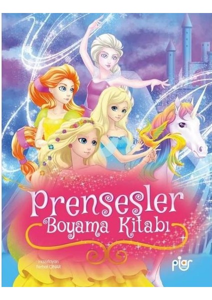 Prensesler Boyama Kitabı