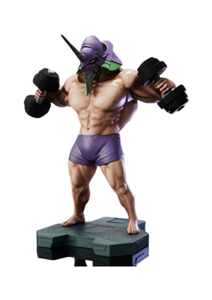 Mecha Model Ünite-01 18CM (Yurt Dışından)