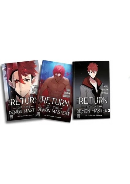 Kızıl Iblisin Dönüşü Seti 3 Kitap Takım