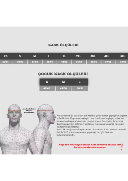 Rapid 2 Siyah Motosiklet Kask ( Xl ) Beden indirimleri