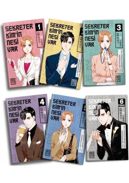 Sekreter Kim'in Nesi Var Seti 6 Kitap Takım
