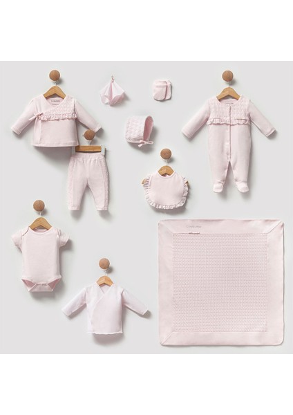 Kız 0-3 Ay Dantelli 10'lu Set