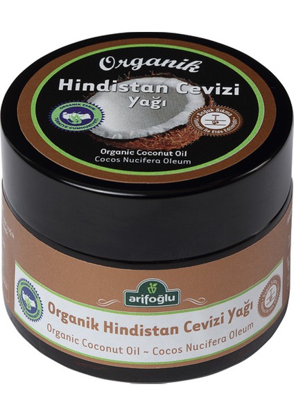 Organik Hindistan Cevizi Yağı 50 ml
