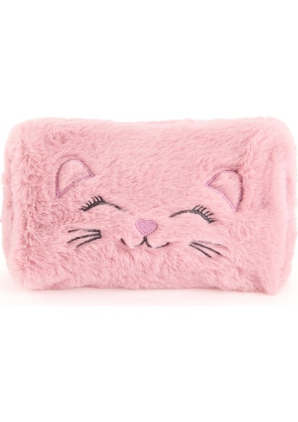 Rabbit Desenli Peluş Kalemlik - Pembe - 22X12 cm fiyatları