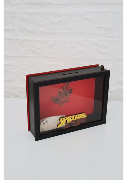 Örümcek Adam Ahşap Kumbara fiyatları