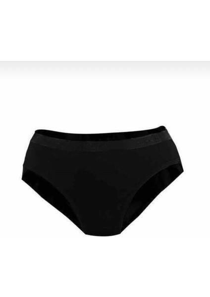 Kadın Beyaz Elit Yazılı Bikini Slip 6li Ekonomik Paket ELT2702