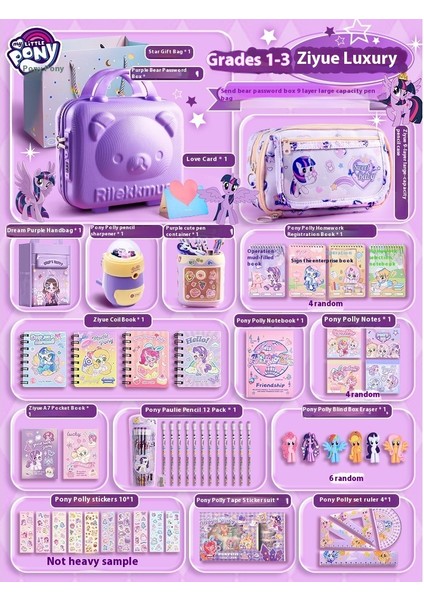 Kuromi Melodi Kırtasiye Seti Okula Başlangıç Için Yüksek Değerli Çocuk Hediye Kutusu Öğrenme Kırtasiye Hediye Paketi (Yurt Dışından)