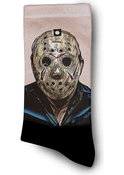 Jason Voorhees Maskeli Katil Çorap - Unisex