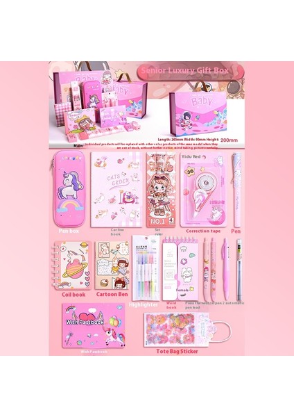 Kırtasiye Hediye Seti Ilkokul Hediye Seti Çocuk Okul Malzemeleri (Yurt Dışından)