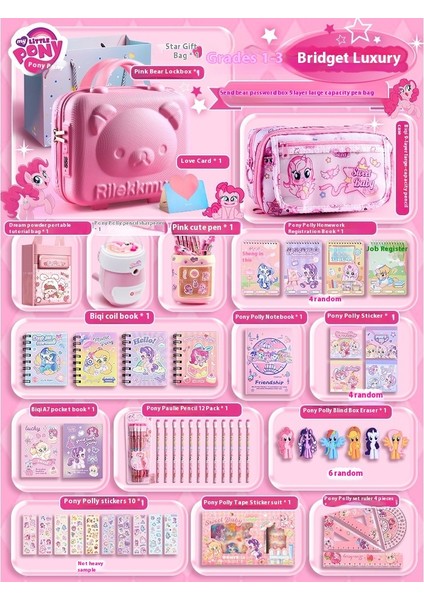 Kuromi Melodi Kırtasiye Seti Okula Başlangıç Için Yüksek Değerli Çocuk Hediye Kutusu Öğrenme Kırtasiye Hediye Paketi (Yurt Dışından)