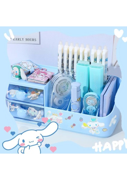 Kalemlik Düzenleyici Ofis Çok Fonksiyonlu Kırtasiye Rafı Akrilik Çekmece Tipi (Yurt Dışından)