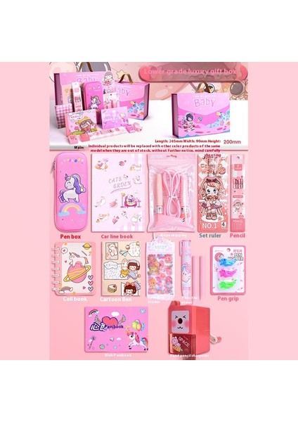 Kırtasiye Hediye Seti Ilkokul Hediye Seti Çocuk Okul Malzemeleri (Yurt Dışından)