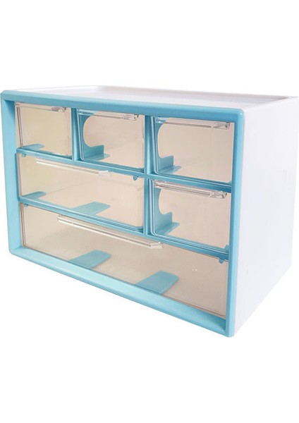 Masaüstü Düzenleyici Basit Çok Bölmeli Çekmece Kırtasiye Şeffaf Kutu (Yurt Dışından)