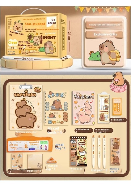 Kapya Kırtasiye Seti Okula Başlangıç Hediye Paketi (Yurt Dışından)