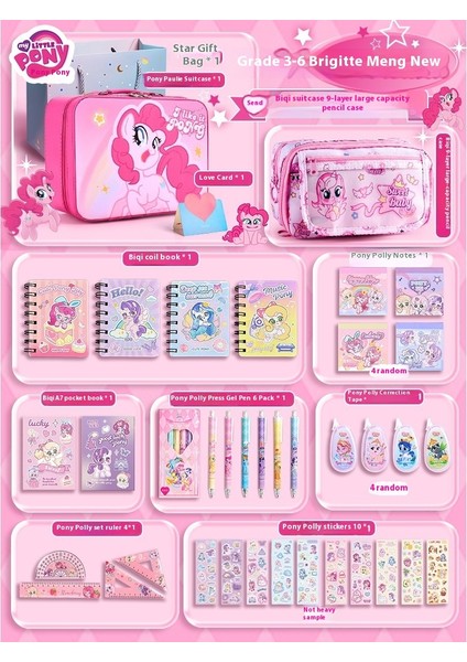 Kuromi Melodi Kırtasiye Seti Okula Başlangıç Için Yüksek Değerli Çocuk Hediye Kutusu Öğrenme Kırtasiye Hediye Paketi (Yurt Dışından)