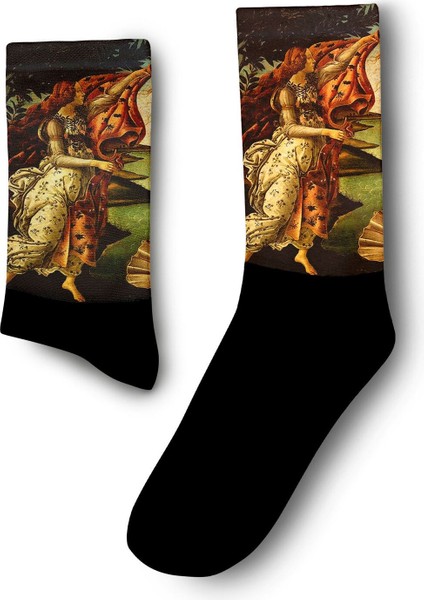 Venusun Doğuşu Çorap - Boticelli - Unisex