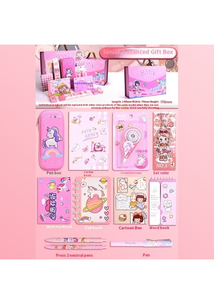 Kırtasiye Hediye Seti Ilkokul Hediye Seti Çocuk Okul Malzemeleri (Yurt Dışından)