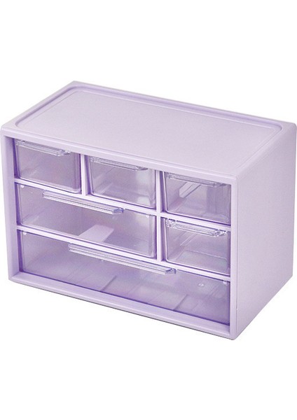 Masaüstü Düzenleyici Basit Çok Bölmeli Çekmece Kırtasiye Şeffaf Kutu (Yurt Dışından)