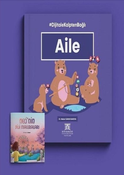 Dijitale Kalpten Bağlı Aile Neci'nin Diji Maceraları Seti 2 Kitap Takım