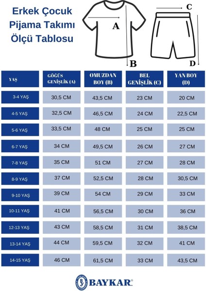 Erkek Çocuk Pamuklu Bisiklet Yaka Yazı Baskılı Kısa Kollu Şortlu Pijama Takımı 9612 Sarı