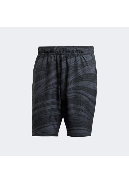 Club Climacool Graphic Erkek Gri Tenis Şortu.-