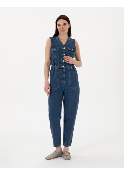 Kadın Açık Mavi Jean Tulum 50308961-VR095