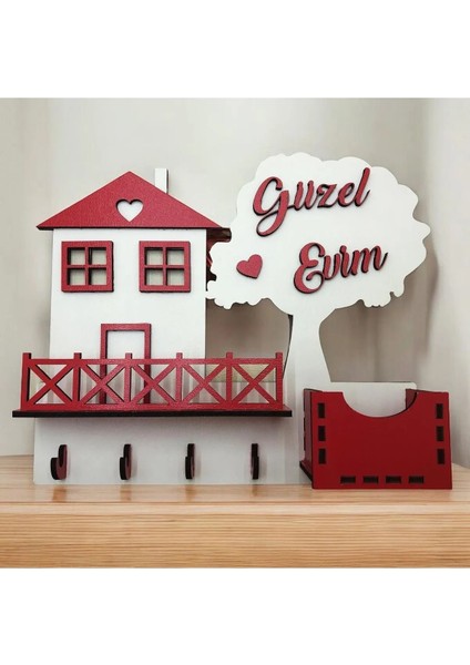 Güzel Evim Anahtarlık Askısı
