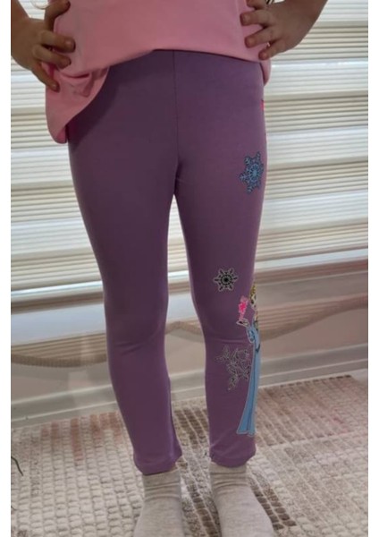 Frozen Baskılı Tayt modelleri