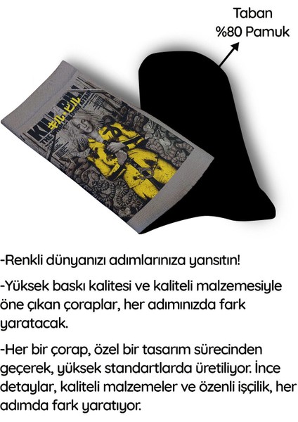 Kill Bill - Gelin - The Bride Film Çorap - Unisex fırsatları