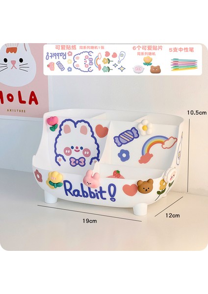 Akrilik Masaüstü Kalemlik Düzenleyici Raf (Yurt Dışından)